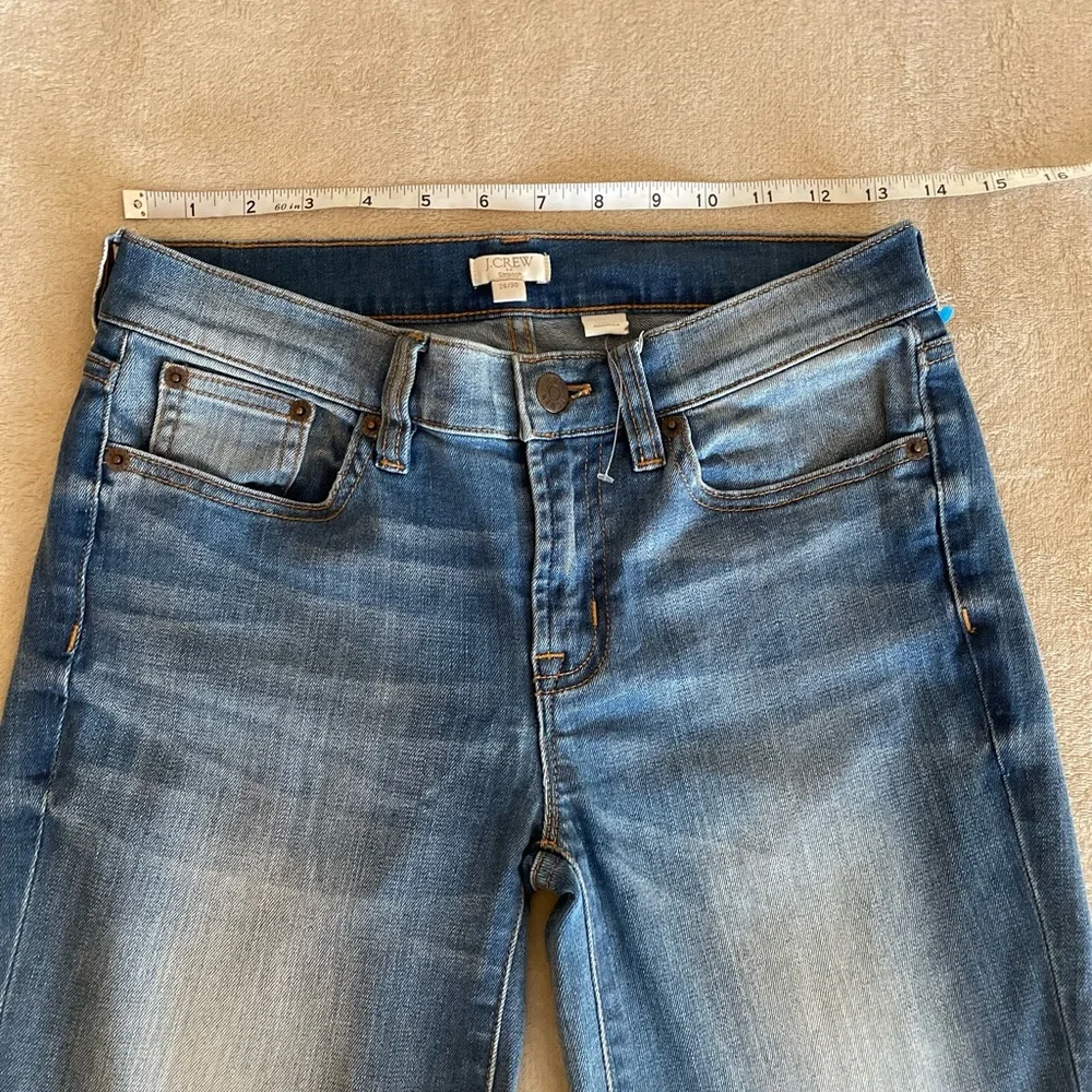 J. Crew Slim Light Wash Skinny Jeans - Size 26x30 - Picture 7 of 12